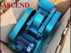 лабораторный двойной роликовый дробилка