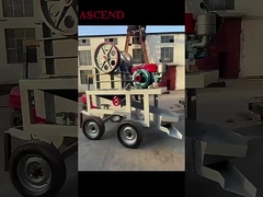 Мобильный дробилка челюстей малого размера