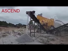 Двойные три палубы 2YK1237 3YK1860 вибрирующий экран горный экран для железобетонной машины