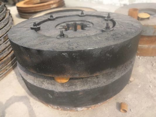 Stone Grinding Cast Iron Gold Wet Pan Mill